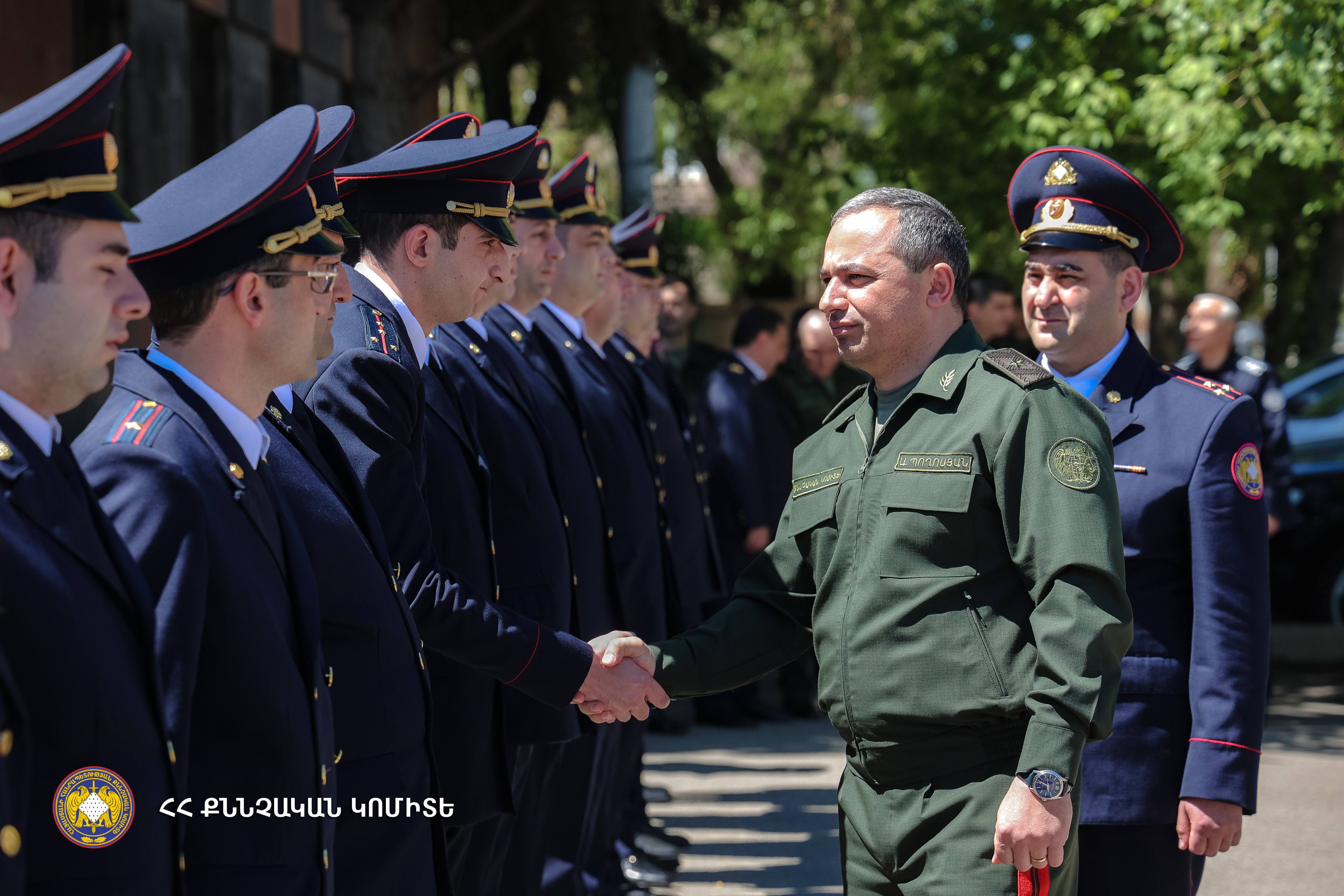 The Chairman of the RA Investigative Committee Artur Poghosyan Held Meeting in Subdivisions of Shirak Regional Investigative Department